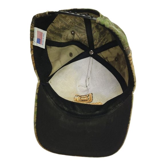 Vintage Realtree Camo Snapback Cap Trucker Hunter Baseball Hat USA Made - Picture 5 of 14